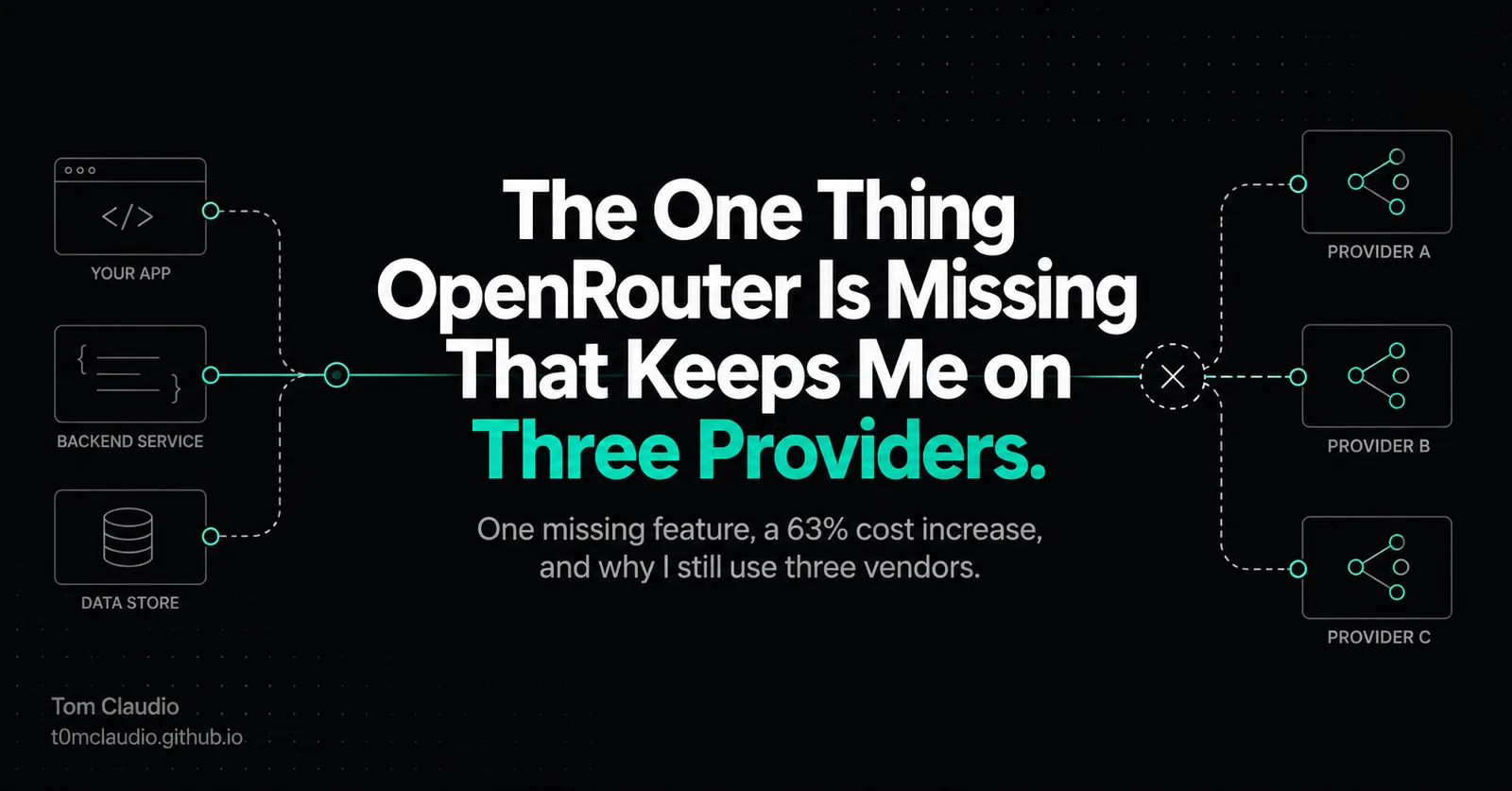 The One Thing OpenRouter Is Missing That Keeps Me on Three Providers